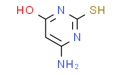 6-氨基-2-巯基嘧啶-4-醇,98%