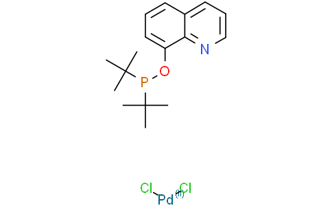 Dichloro[8-(di-tert-butylphosphinooxy)quinoline]palladium(II)