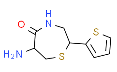 (2S，6R)-6-氨基-2-2-(噻吩基)-1，4-硫氮杂卓-5-酮,97%