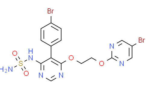 N-[5-(4-溴苯基)-6-[2-[(5-溴-2-嘧啶基)氧基]乙氧基]-4-嘧啶基]氨基磺酰胺