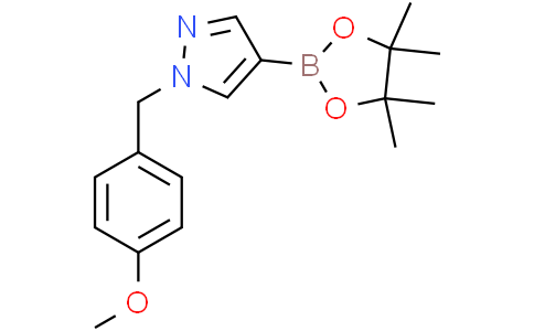 1-[(4-methoxyphenyl)methyl]-4-(4,4,5,5-tetramethyl-1,3,2-dioxaborolan-2-yl)pyrazole
