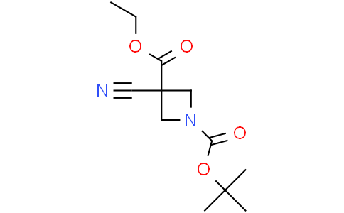 O1-tert-butyl O3-ethyl 3-cyanoazetidine-1,3-dicarboxylate
