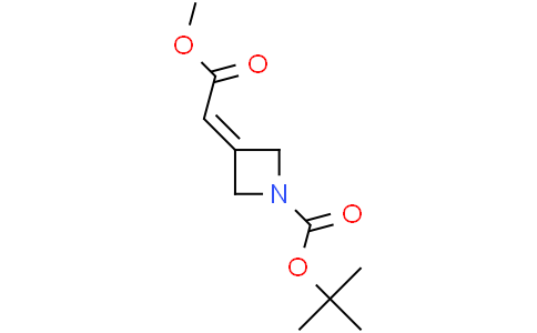 tert-butyl 3-(2-methoxy-2-oxoethylidene)azetidine-1-carboxylate
