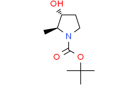 tert-butyl (2S,3R)-3-hydroxy-2-methylpyrrolidine-1-carboxylate