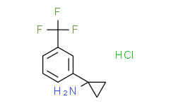 1-（3-（三氟甲基）苯基）环丙烷-1-胺盐酸盐,91%