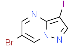 6-溴-3-碘-吡唑并[1，5-A]嘧啶,97%