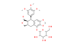 (-)-β-Peltatin-5-O-beta-D-glucopyranoside
