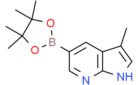 3-methyl-5-(tetramethyl-1,3,2-dioxaborolan-2-yl)-1H-pyrrolo[2,3-b]pyridine