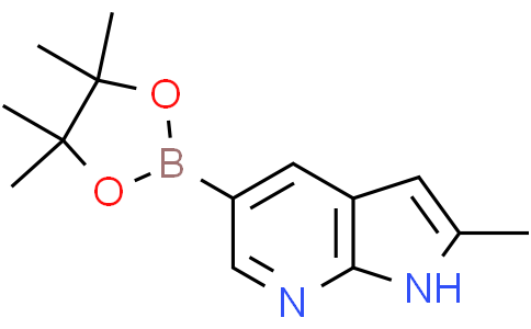 2-methyl-5-(tetramethyl-1,3,2-dioxaborolan-2-yl)-1h-pyrrolo[2,3-b]pyridine