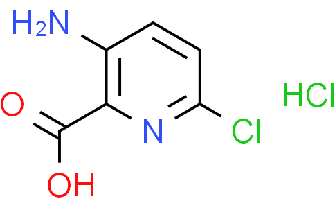 3-amino-6-chloropyridine-2-carboxylic acid hydrochloride
