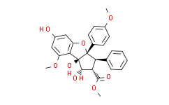 Silvestrol aglycone (enantiomer)