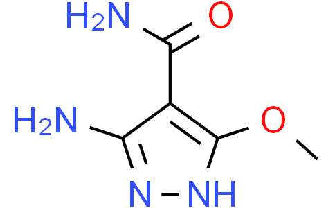 3-amino-5-methoxy-1H-pyrazole-4-carboxamide
