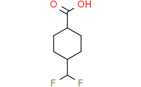 trans-4-(difluoromethyl)cyclohexane-1-carboxylic acid