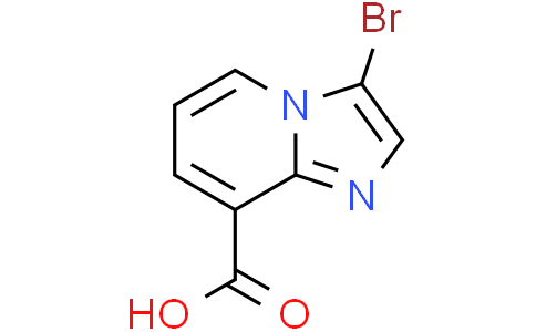 3-bromoimidazo[1,2-a]pyridine-8-carboxylic acid