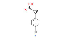 2-（4-氰基苯基）环丙烷-1-羧酸,90%