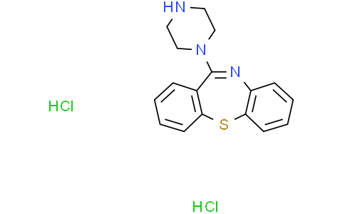 11-哌嗪-二苯并[b,f][1,4]硫氮杂卓盐酸盐 ,98%