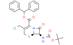 7Β-叔丁氧羰基氨基-3-氯甲基-3-头孢烯-4-羧酸二苯甲酯