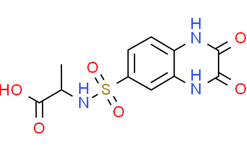 ((2,3-Dioxo-1,2,3,4-tetrahydroquinoxalin-6-yl)sulfonyl)alanineCas:112170-24-8