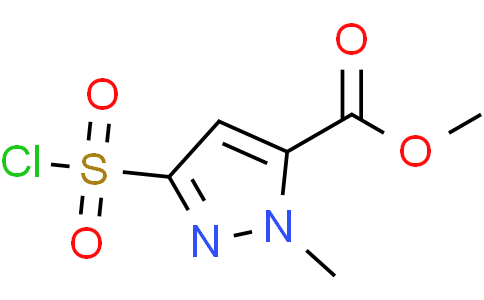 methyl 5-chlorosulfonyl-2-methyl-pyrazole-3-carboxylate