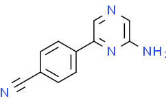 4-(6-2-氨基吡嗪-2-基)苯甲腈