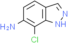 7-氯-1H-吲唑-6-胺,≥95%