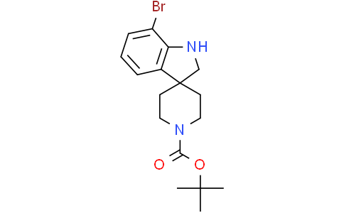 tert-butyl 7-bromospiro[indoline-3,4-piperidine]-1-carboxylate