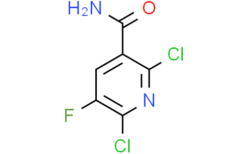 2,6-dichloro-5-fluoro-pyridine-3-carboxamide