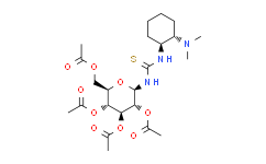 N-[(1S，2S)-2-(二甲基氨基)环己基]-N'-(2，3，4，6-四-O-乙酰基-Β-D-吡喃葡萄糖基)硫脲,98%