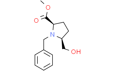 methyl (2R,5S)-1-benzyl-5-(hydroxymethyl)pyrrolidine-2-carboxylate