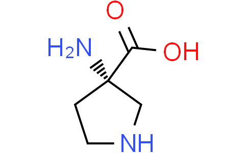 (3S)-3-aminopyrrolidine-3-carboxylic acid