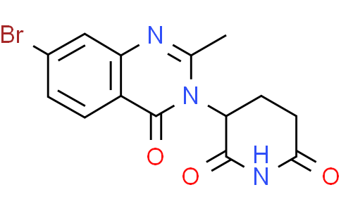3-(7-bromo-2-methyl-4-oxo-quinazolin-3-yl)piperidine-2,6-dione
