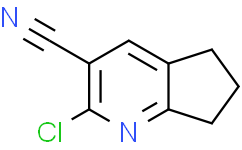 2-CHLORO-5H,6H,7H-CYCLOPENTA[B]PYRIDINE-3-CARBONITRILE