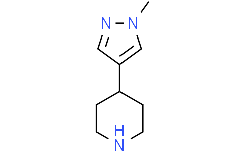 4-(1-methylpyrazol-4-yl)piperidine