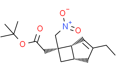 2-((1R,5S,6S)-3-乙基-6-(硝基甲基)双环[3.2.0]庚-3-烯-6-基)乙酸叔丁酯