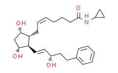 17-phenyl trinor Prostaglandin F2α cyclopropyl amide