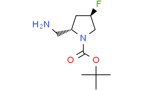 tert-butyl (2S,4R)-2-(aminomethyl)-4-fluoropyrrolidine-1-carboxylate