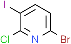 2-氯-3-碘-6-溴吡啶,97%