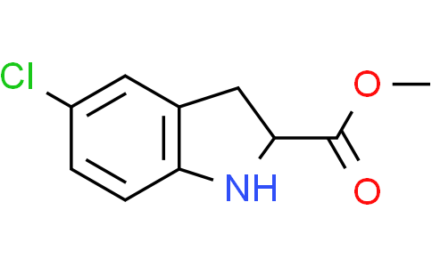 methyl 5-chloro-2,3-dihydro-1H-indole-2-carboxylate