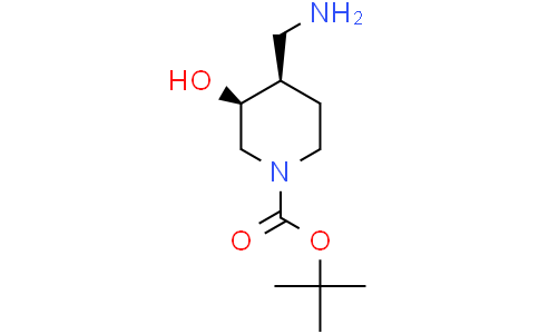 tert-butyl (3S,4R)-4-(aminomethyl)-3-hydroxypiperidine-1-carboxylate