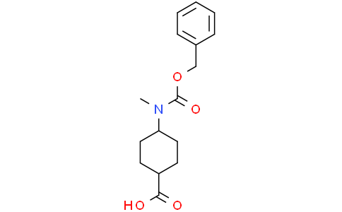 cis-4-[benzyloxycarbonyl(methyl)amino]cyclohexanecarboxylic acid