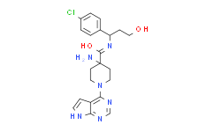 (S)-4-氨基-N-(1-(4-氯苯基)-3-羟基丙基)-1-(7H-吡咯并[2,3-d]嘧啶-4-基)哌啶-4-羧酰胺