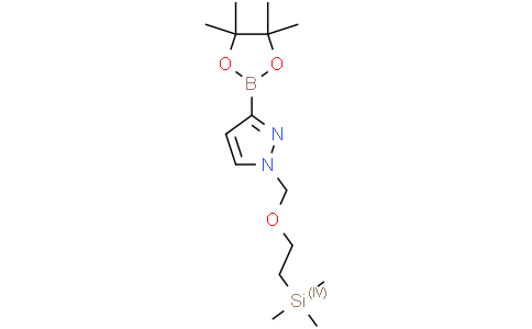 3-(4,4,5,5-tetramethyl-1,3,2-dioxaborolan-2-yl)-1-{[2-(trimethylsilyl)ethoxy]methyl}-1H-pyrazole