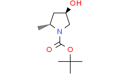 tert-butyl (2R,4R)-4-hydroxy-2-methylpyrrolidine-1-carboxylate