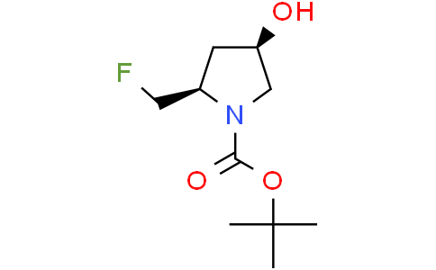 tert-butyl (2R,4R)-2-(fluoromethyl)-4-hydroxypyrrolidine-1-carboxylate