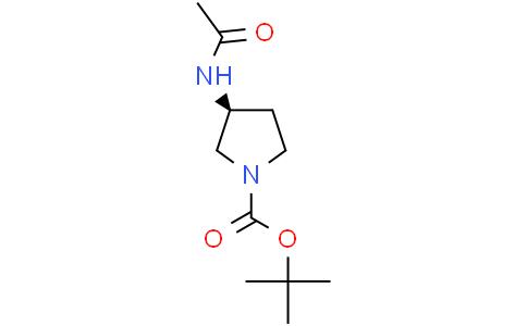 tert-butyl (3S)-3-acetamidopyrrolidine-1-carboxylate