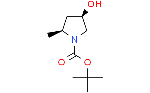 tert-butyl (2S,4R)-4-hydroxy-2-methyl-pyrrolidine-1-carboxylate