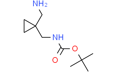 tert-Butyl ((1-(aminomethyl)cyclopropyl)methyl)carbamateCas:1147109-42-9