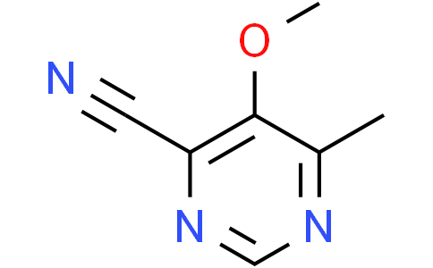 5-methoxy-6-methyl-pyrimidine-4-carbonitrile