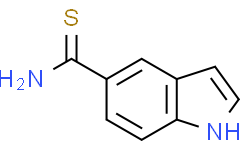 吲哚-5-硫代甲酰胺