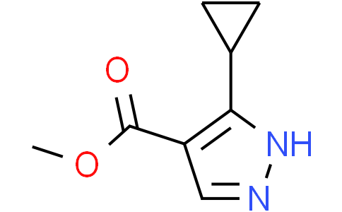 methyl 3-cyclopropyl-1H-pyrazole-4-carboxylate